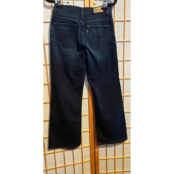 Levis 512 Perfectly Slimming Bootcut Jeans Blue Denim Women’s Size 6 S/C - Picture 2 of 7